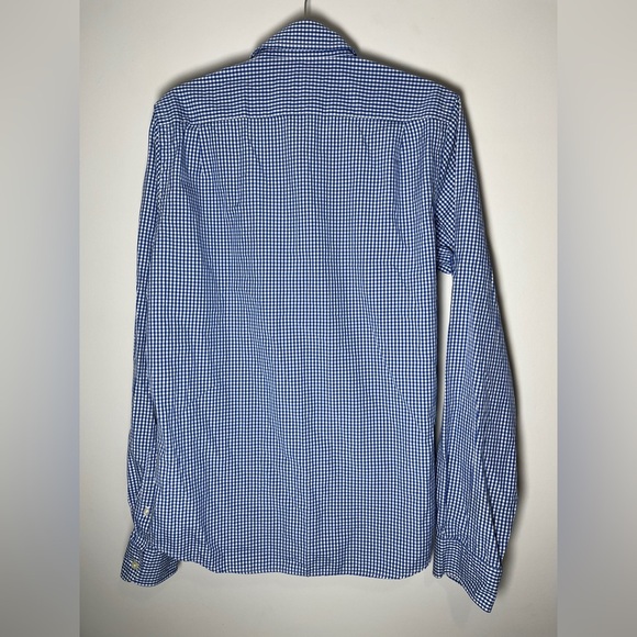 Abercrombie Muscle Check Gingham Button Down Shirt Sz L - Picture 8 of 8